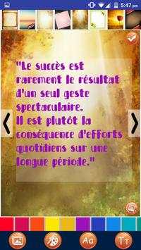 Citations inspirantes Français 6 تصوير الشاشة