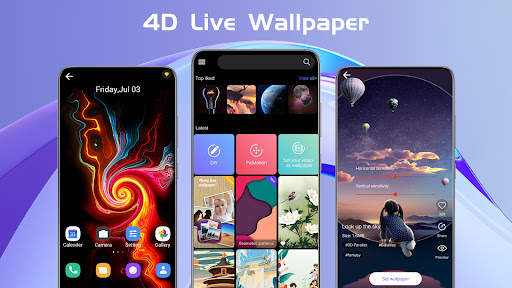 X Live Wallpaper - HD 3D/4D screenshot 1