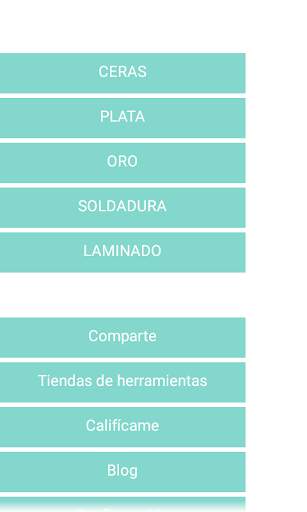 Calculadora para Joyeros screenshot 1