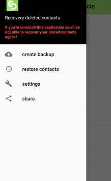 Recover All Deleted Contact screenshot 1