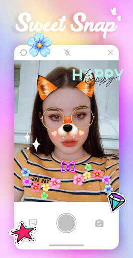 Sweet Snap Camera - Live Filter Selfie Edit screenshot 2