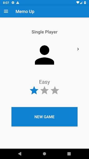Memory game screenshot 2
