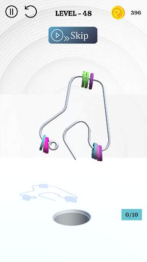 Rings Off The Hook - Slide Hoops Candy screenshot 2