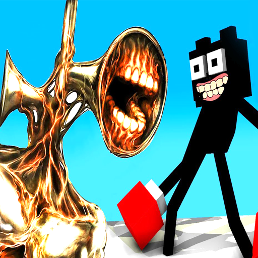 Siren Head vs Cartoon Cat Horror Game icon