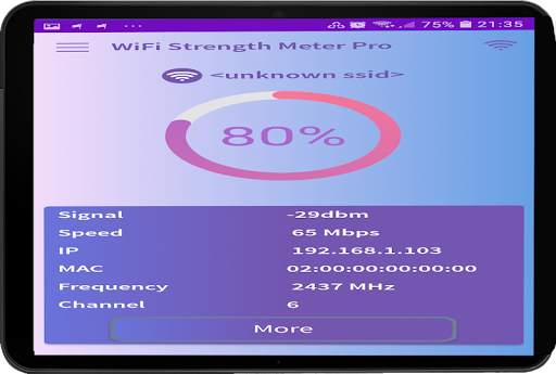 SuperWifi WiFi Signal Strength Meter Pro screenshot 10