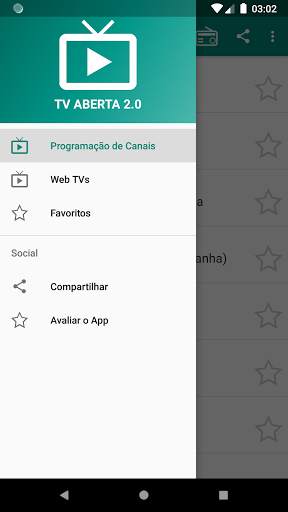 Tv Aberta 2.0 - Guia de Programação screenshot 1