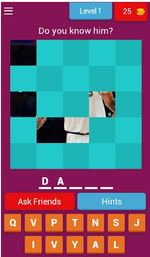 Basketball Player Mobile Quiz screenshot 1