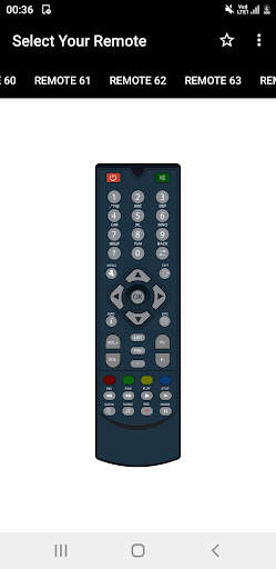 FreeDish Remote Controls screenshot 3