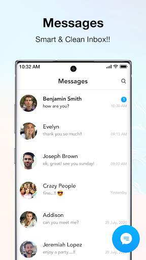 Messages screenshot 1