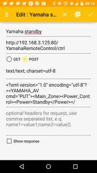 HTTP Remote for Wear screenshot 4