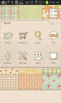 Fall patterns Go Launcher screenshot 3