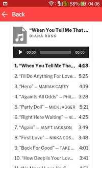 Love Songs Old memories screenshot 3