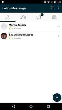 Lobby Messenger screenshot 2
