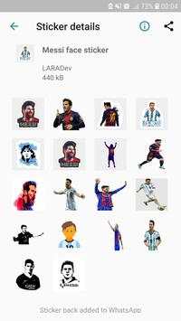 WAStickerApps -Messi Stickers for What­sApp screenshot 4