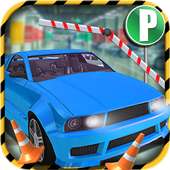 Realistic Auto Car Parking Dr. Driving In Garage logo