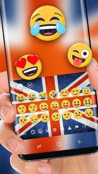UK FLag Keyboard Theme screenshot 2