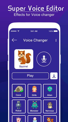 Super Voice Editor : Voice Changer - Audio Effect screenshot 3