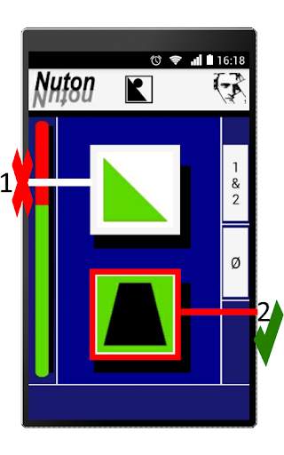 Nuton: Casual puzzle game for geometry IQ testing скриншот 2