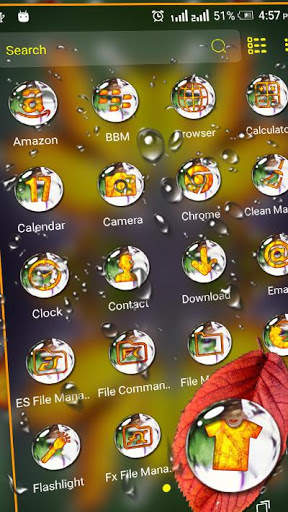 Autumn Dew Launcher Theme screenshot 2