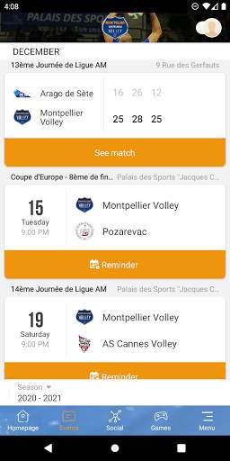 Montpellier Volley UC screenshot 2