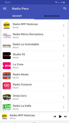 Radio Peru FM Live - Radio Peru Online screenshot 2