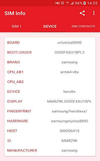 SIM Card Info screenshot 7