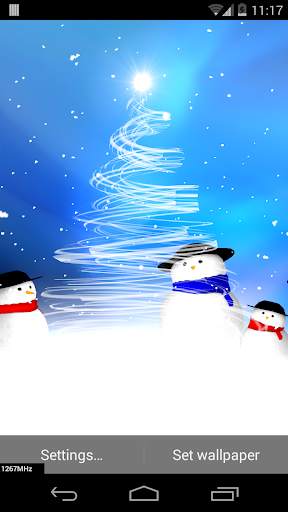 Christmas Snow 3D screenshot 2