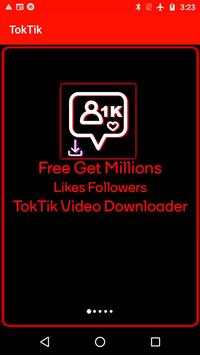 Best TikToker - Like & Followers - Video Download screenshot 1