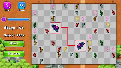 Butterfly connect game screenshot 3