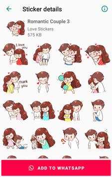 Romantic Couple Stickers screenshot 4