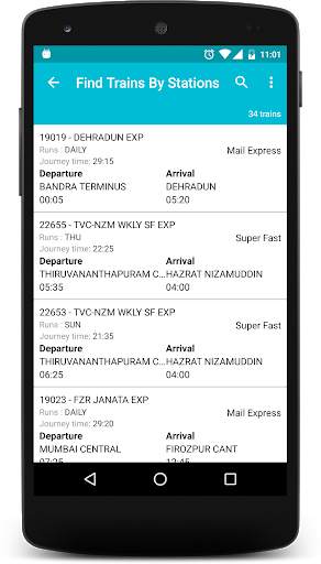 Indian Rail Info App screenshot 5