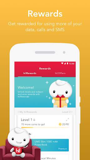 Singtel Prepaid hi!App 5 تصوير الشاشة