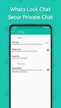 Chat locker for WhatsApp - Private chat screenshot 4