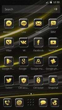 High Tech Glossy Black Theme screenshot 3