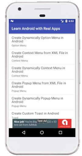 Learn Android with Real Apps screenshot 4