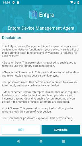Entgra Device Management Agent screenshot 2