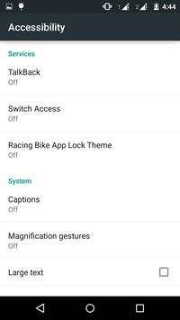 Racing Bike App Lock Theme screenshot 5