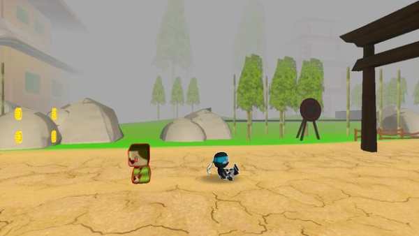 Ninja vs Zombie runner screenshot 3