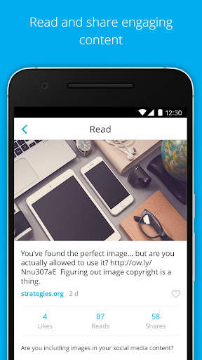 Hootsuite Amplify screenshot 2
