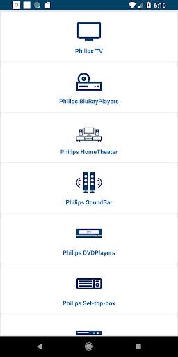 Philips Universal Remote screenshot 1