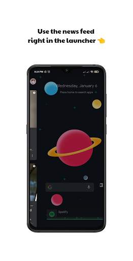 Milky Launcher Pro 🔹 Beautiful, Clean, Fresh screenshot 4