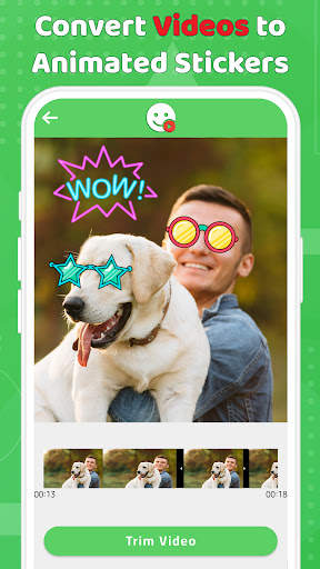 Animated Sticker Maker & Text screenshot 1