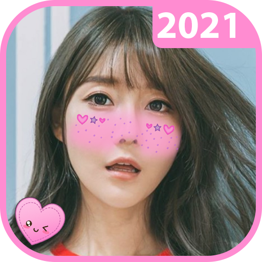 Blush Red Cheeks Shy Face - Photo Booth icon