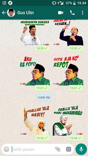 Stiker WA Nasihat Ulama screenshot 7