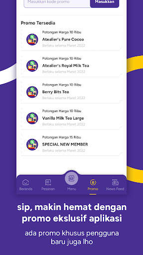 F&B ID App (Chatime Indonesia) screenshot 4