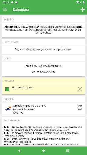 Kalendarz PL screenshot 4