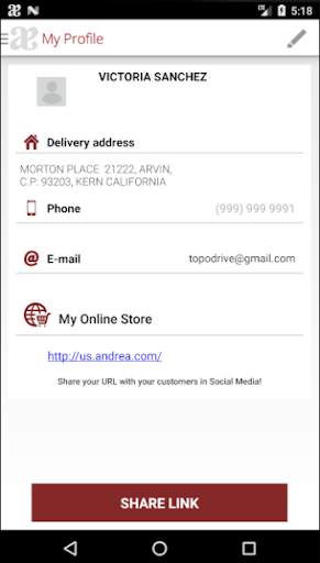 Andrea Mobile screenshot 8
