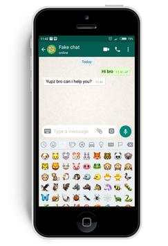 Fake Chat Free ( Whatsapp Version ) screenshot 3