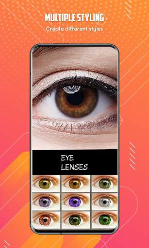 Eye Colour Changer : Eyes Lens Photo Editor app screenshot 1