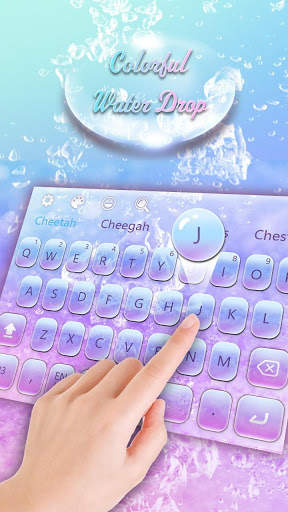 Glass water keyboard स्क्रीनशॉट 2